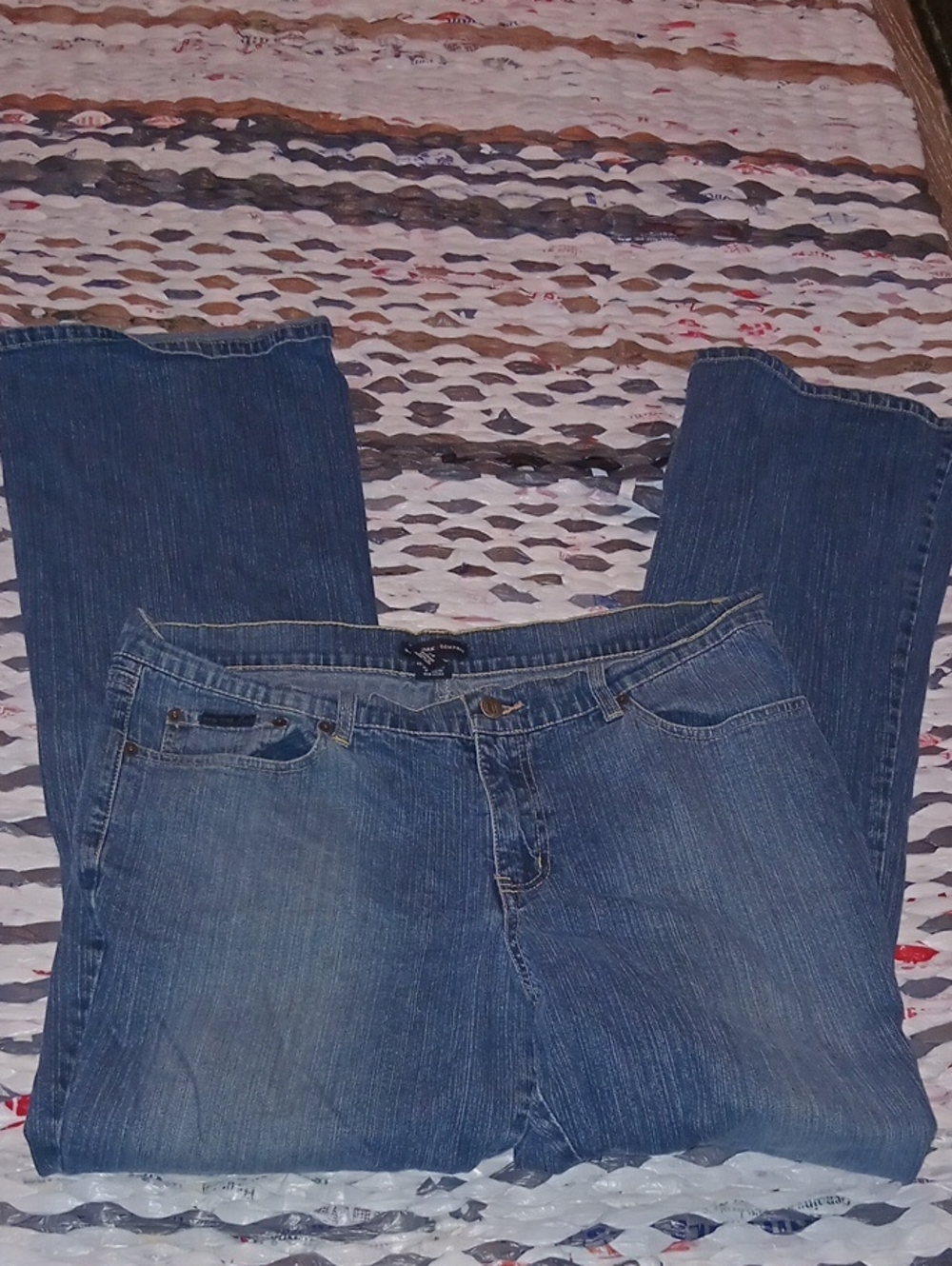 New York & Company Women's Blue Denim Jeans